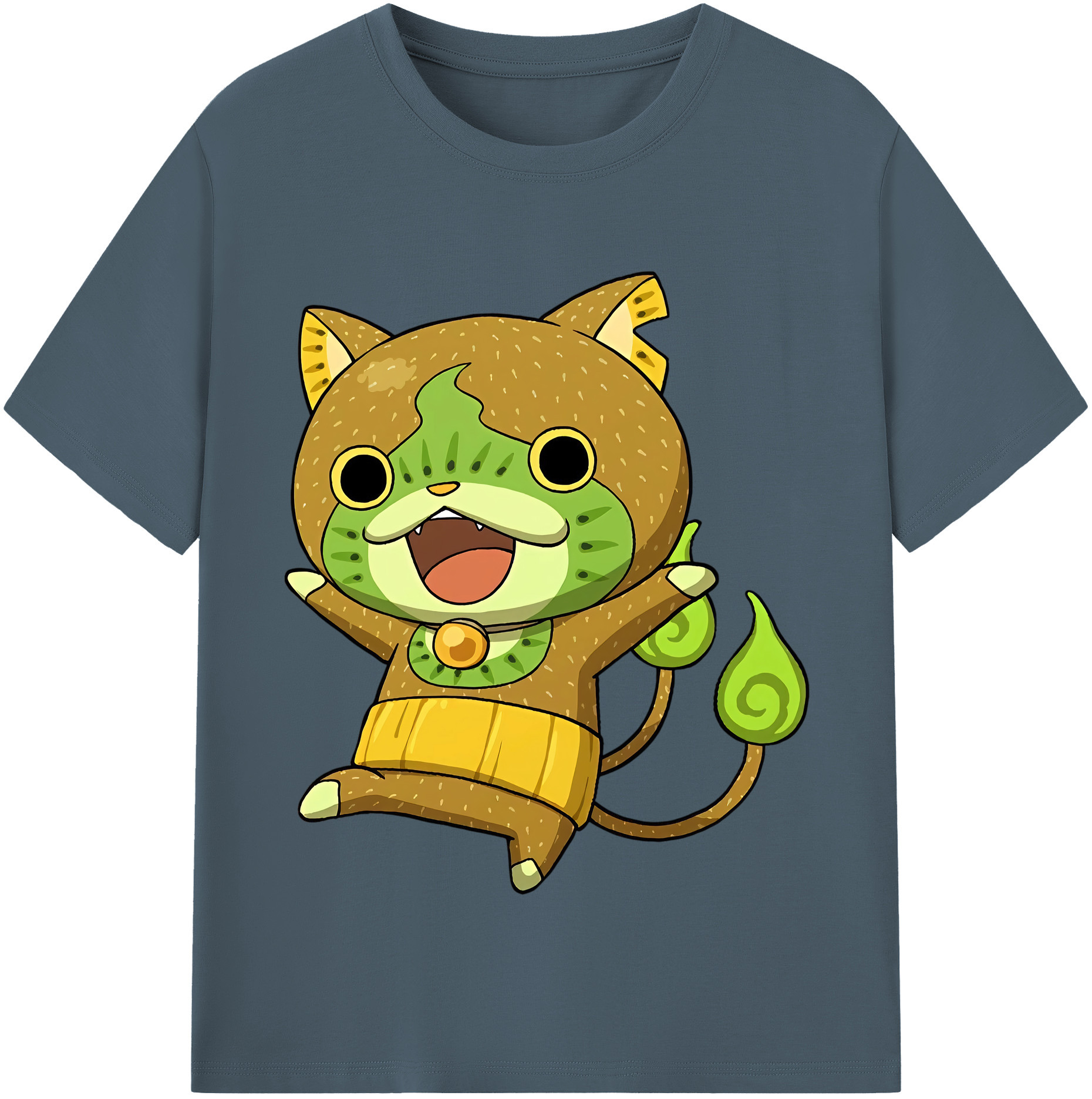 （画像用） 妖怪ウォッチ Yo-kai Watch 綿100％半袖Tシャツ（フロントプリント）